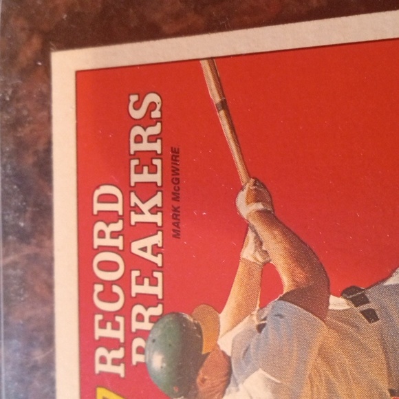 1988 Topps Mark McGwire ERROR #3 Card⚾ - Picture 6 of 17